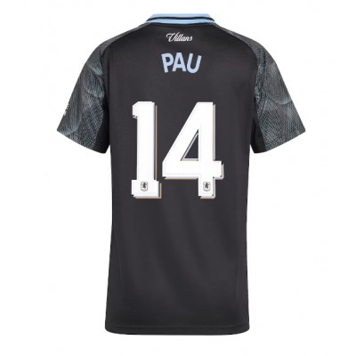 Fotballdrakt Dame Aston Villa Pau Torres #14 Bortedrakt 2025-26 Kortermet Fotballdrakt Dame Aston Villa Pau Torres #14 Bortedrakt 2025-26 Kortermet